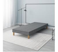 Sommier Tapissier FIRST Gris 100x200 cm