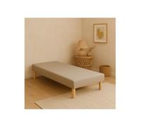 SOMMIER TAPISSIER GRIS 90x190 cm | FABRICATION FRANÇAISE ARTISAN