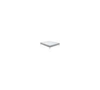 Sommier tapissier gris confort médium 3 zones 140x190
