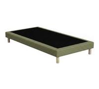 Sommier tapissier idliterie 90x200 cm 1 hauteur 23 cm vert
