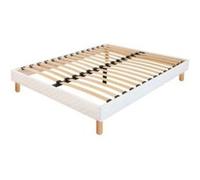 Sommier tapissier kit, 14 cm 160 x 200 cm Blanc G