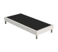 Sommier tapissier + pieds - EBAC LITERIE - SR15 - Beige - 90x190 cm - 9 lattes sapin massif