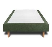 Sommier tapissier sommeil de plomb 80x200 cm 2 hauteur 35 cm Vert kaki G