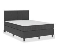 Sommier tapissier VIDAXL - Gris - 160 x 200 cm - Robuste et élégant