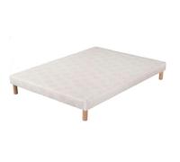 Sommier tout bois Renforcé - HEVEA SELECTION - 140 x 200 - Tapissier - 13 voliges - 4 renforts