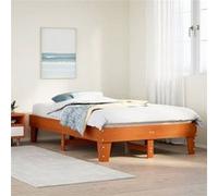 Sommier vidaxl 135x190 cm 2 hauteur 36 cm bois G
