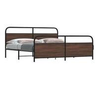 Sommier vidaxl 183x213 cm 2 hauteur 100 cm Bois