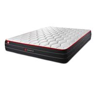 Somness Matelas Boost Ressorts ensachés et mémoire de Forme 160x200 | Epaisseur : 26 cm | Confort : Equilibré