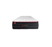 Somness - Matelas Boost Ressorts ensachés et mémoire de forme 7 zones de confort - Blanc