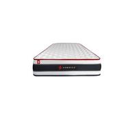 Somness - Matelas Energy Ressorts ensachés et mémoire de forme 3 zones de confort - Blanc