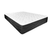 Somnia Descanso Bombay Matelas viscoélastique réversible, Ergonomique, Confort et dureté optimaux, épaisseur 25 cm, Anti-acariens, Anti-bactéries et hypoallergénique, 160 x 190 cm