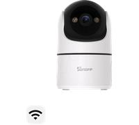 SONOFF Indoor Cam PT2, Caméra de Sécurité WiFi Panoramique/Inclinable 1080P, Vue à 360°, Suivi Mouvement, Audio Bidirectionnel, Mode Confidentialité, Stockage Cloud/SD, Compatible Alexa & Google Home