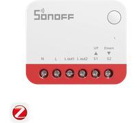 Sonoff Interrupteur Zigbee Volet roulant MINI-ZBRBS, Mini, contrôle en % répéteur fil neutre 1 unité