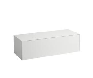 Sonar meuble sans découpe 1175 mm avec un tiroir blanc mat 1175x455x340 mm - LAUFEN H4054200341701