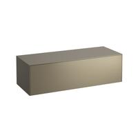 Sonar meuble sans découpe 1175 mm avec un tiroir titane (laqué) 1175x455x340 mm - LAUFEN H4054200340421