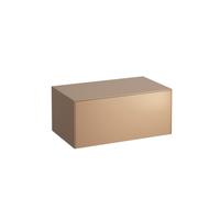 Sonar meuble sans découpe 775 mm avec un tiroir cuivre (laqué) 775x455x340 mm - LAUFEN H4054100340411