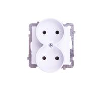 SONATE double prise b/u blanche GP-2RR/m/00