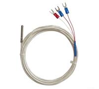 Sonde capteur de température Pt100 30 mm en acier inoxydable de qualité A | Précision de qualité A, design à 3 fils, immersion directe dans l'eau, longueur de sonde de 30 mm, surveillance industrielle