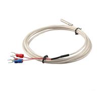 Sonde capteur de température Pt100 30 mm en acier inoxydable de qualité A | Précision de qualité A, design à 3 fils, immersion directe dans l'eau, longueur de sonde de 30 mm, surveillance industrielle
