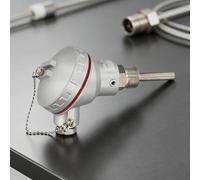 Sonde de capteur de température, pour RTD PT100 M20 x 1,5 Borne de thermocouple filetée pour mesure de température industrielle (50 mm)
