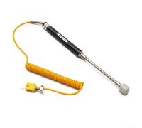 Sonde de capteur de température thermocouple de type K de haute précision de -50 °C à 500 °C compatible avec le compteur DM6801 pour test d'eau, d'huile et d'air (NR-81530)