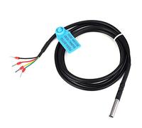 Sonde de capteur, interface I2C Température et humidité du sol Sonde Testeur d'humidité du sol Mètre de surveillance de capteur étanche numérique(SHT30)