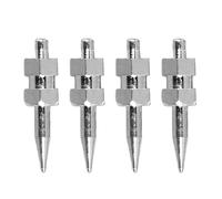 Sonde de Mesure d’Humidité, 4 Pièces, Sonde de Remplacement en Fer Chromé, Compatible ZN - MT01 - Test Précis, Installation Facile, Usage Polyvalent