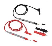 Sonde de Multimètre 1000V 20A Pointes Ultra Fines Plaquées Or avec Pinces pour Tests Électroniques