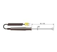 Sonde de surface B + B Thermo-Technik 0600 1001 -50 à +650 °C sonde: K Etalonnage dusine (sans certificat) G