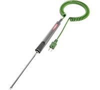 B+B Thermo-Technik Sonde de surface 0600 1001 -50 à +650 °C Type K étalonnée d'usine sans certificat