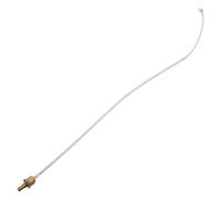 Sonde de Température Blanc, pour Barbecue Extérieur Capteur Interne | Métal Cuivre Plastique, Mesure Instantanée, Haute Précision, pour Gril, Chambre de Fumage, Usage Culinaire