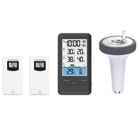 Sonde de température de piscine IMMAX NEO LITE SMART + 2 sondes de température et d'humidité intérieures, TUYA