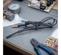 Sonde de température de tube de climatiseur pour unités Galanz haute précision de rechange résistante 14 x 6 x 4 cm (unité extérieure auxiliaire)