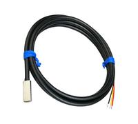 Sonde de température fine avec double, type 0,5 poreux, 0,5 °C | Pour une utilisation industrielle, aucune installation de perçage nécessaire, avec installation flexible et portable