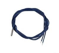 Sonde de température PT100-550BW pour imprimante 3D, sonde de mesure en fibre de verre de 1 m, compatible avec bloc chauffant V6 et pour cr-10, résistant à la chaleur jusqu'à 500 °C