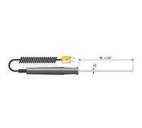 Sonde dimmersion B + B Thermo-Technik 0600 1002 -50 à +1150 °C sonde: K Etalonnage dusine (sans certificat) G