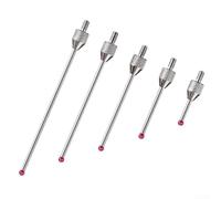 Sonde d'indicateur avec filetage M2,5 pour micromètre et jauge de hauteur, précise à une résolution de 0,01 mm (M2,5 x D1 x L20)