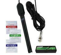 Sonde électrode de pH avec connecteur BNC, câble de 300 cm, plage de pH 0-14 - Sonde de pH pour eau, capteur d'électrode de rechange à corps long pour pH-mètre, contrôleur, outil de test d'eau