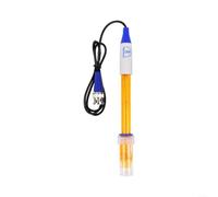 Sonde électrode ORP pour capteur Redox 0-1500mV BNC Pool | Corps en verre, portée de 0 à 1500 mV, étanchéité IP65, 5-75 °C, utilisation en aquaculture et en laboratoire, câble de 1 m