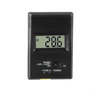 Sonde en acier inoxydable 30 cm type K thermomètre numérique haute | Grand écran LCD, réponse rapide, plage de -50 à 1300 °C, capteur de type K, fonctionne avec piles AAA