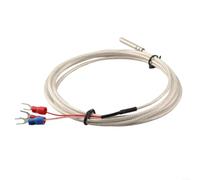 Sonde industrielle de capteur de température d'immersion dans l'eau en | Longueur de la sonde de 30 mm, design à 3 fils, immersion directe dans l'eau, utilisation industrielle robuste