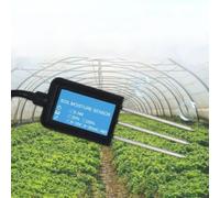 Sonde industrielle de capteur d'humidité et de température du sol, conductivité avec indice IP68, 4-20mA 0-5V 0-10V pour l'irrigation à économie d'eau (E)