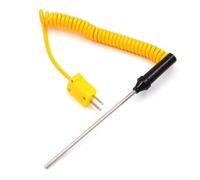 Sonde liquide thermocouple de type K | Sonde aiguille en acier inoxydable pour aliments et huiles, plage de mesure jusqu'à 400 °C, temps de réponse < 1 s