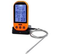 Sonde Sans Fil Numérique à Distance de Cuisson Des Aliments Thermomètre à Viande pour Barbecue Grill Four Orange Pl354 G