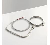 Sonde Température Acier Inoxydable Maille 1m K-Type | Plage -100 à 1250°C, pointe exposée 5mm, réponse rapide, pour idéal four et soudure, détachable facile