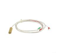 Sonde Température PT100 Laiton -50 à 200°C | Design face plane, adhérence parfaite tuyaux, mesure pour surface rapide, câble 1m flexible