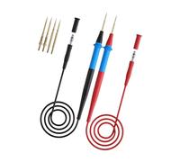 Sonde testeur multimètre de rechange, broche de câble en acier inoxydable, stylo multimètre électrique, pointe fine
