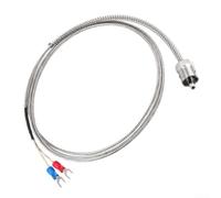 Sonde Thermocouple Type J Acier 1m Plage 600°C | Acier inoxydable, plage 0-600°C, câble 1m, blindage métal, usage pour industriel four