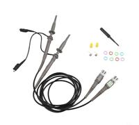 Sonde Universelle 100MHz Plastique Injecté Intégré | Bande passante 100MHz, connecteur BNC standard, pour idéal pour analyse signaux rapides, pour laboratoire, réparation