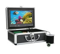 Sondeur de Poisson, Kit de caméra vidéo pêche sous-Marine 10m 1000TVL 6 Pcs Lampe Infrarouge s'allume avec Moniteur Couleur 9 "Pouces(F003AJ-20M-IR)